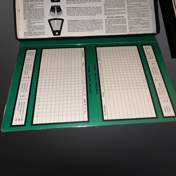 Vintage 1966 Big League Baseball A 3M Game Complete - Picture 8 of 12